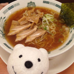 日高屋 - 中華そば Chinese Noodles at Hidakaya, JR Shin-Sugita！♪☆(*^o^*)