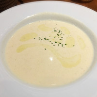 Les Jardin des dodine - 【ランチ】
                下仁田ねぎのポタージュ