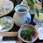 そば処　あいづ - 天もり色々