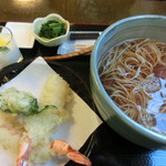 そば処　あいづ - 天ソバ