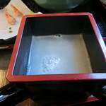 そば処　あいづ - 蕎麦湯