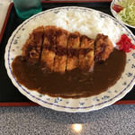 どんどん亭 - ロースカツカレー。