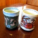お食事処かなめ - 湯呑みも味わい深い！