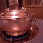 銀座 らん月 - しゃぶしゃぶ銅鍋