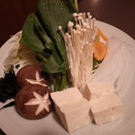 銀座 らん月 - しゃぶしゃぶ野菜