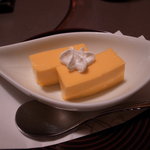 銀座 らん月 - カボチャプリン