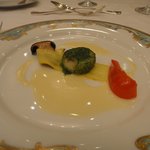 レストラン ロワール フレンチ - 帆立のブールブランソース