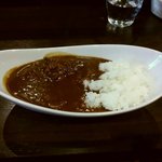 カレーモーニングの「まるおか特製牛すじカレー」