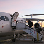 Hotel Saint-Sauveur - タラップで搭乗