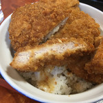 Kiyoshiya Shiyokudou - 「かつ丼」（当店特製味つけ）800円