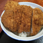 Kiyoshiya Shiyokudou - 「かつ丼」（当店特製味つけ）800円