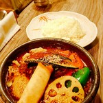 アジアンスープカリー べす - 2017/1  チキン野菜カリー3.5番