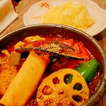 アジアンスープカリー べす - 2017/1  チキン野菜カリー3.5番