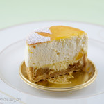 パティスリー ユウ ササゲ - シブーストポム（断面）