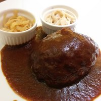 鉄板ダイニング織部 - 自家製ハンバーグセット１