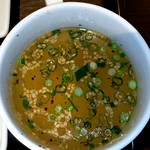 銀座ぎゅう道 - 50日熟成牛カツ膳のスープ