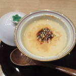 小料理 すず乃 - 海老のビスクの茶碗蒸し