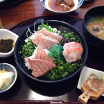 本家鮪屋 - 三種炙り丼
