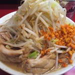 千里眼 - 豚ラーメン野菜チョイ増し辛揚げ