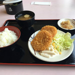 京藤 - ハムカツ定食