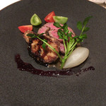 海鮮名菜　香宮 - 特選和牛とフォアグラの煎り焼き2016.12