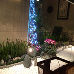 海鮮名菜　香宮 - 坪庭もクリスマス仕様