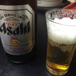 つるや隠宅 - ビール＝６５０円