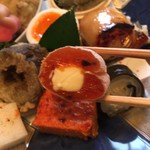 馳走 きむら - 干し柿チーズ鋏　これは濃厚な味