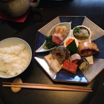 馳走 きむら - ご飯と一緒に
