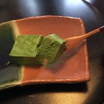 馳走 きむら - 抹茶のムースは抹茶の香り、柔らかさが絶妙