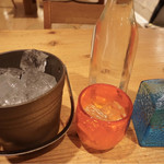 糸満漁民食堂 - 泡盛一合 水割りセット