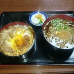 やぶ藤 - かつ丼重ね