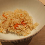 くろぎ - 蟹の土鍋ご飯2