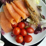 The Cabin - サンドイッチコーナーで、おつまみ、盛り合わせをお願いしました。