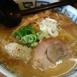 麺恋 佐藤 澄川本店 - 鶏白湯味噌大盛り\850