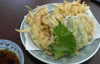 Tamugisoba - 野菜天ぷら盛 650円