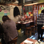 かき小屋 - 内部