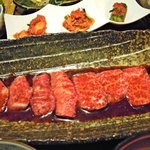 炭火焼肉　韓山 - 楽しめるランチ、やはりロースが絶品、キムチも旨！