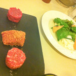 Ristorante Consorzio - le crudaです。ここのは本当に美味しいです。