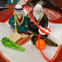 割烹 六つ葵 - 高砂の前菜♫