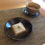 61911374 - セットのそば豆腐。