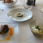 Shin Harada - 前菜３品。