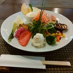 Hanamura - 「野菜畑ランチ」たっぷり野菜の前菜