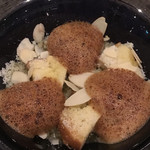 SALONE 2007 - 前菜③ ガラバッチャ・シナモン・アーモンド