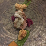 SALONE 2007 - メインの肉料理は、子羊のストゥファート フリットミスト