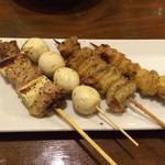 Yakitori No Oogiya - 人気串盛り