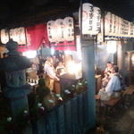 本湖月 - 法善寺でのごまぎょう