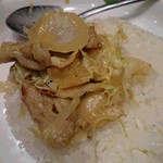 野菜を食べるカレー camp - 生姜焼きカレーライスON