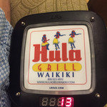 Hula Grill Waikiki - 呼びブザー