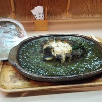 すすきの浪花亭 - 鮑のステーキ